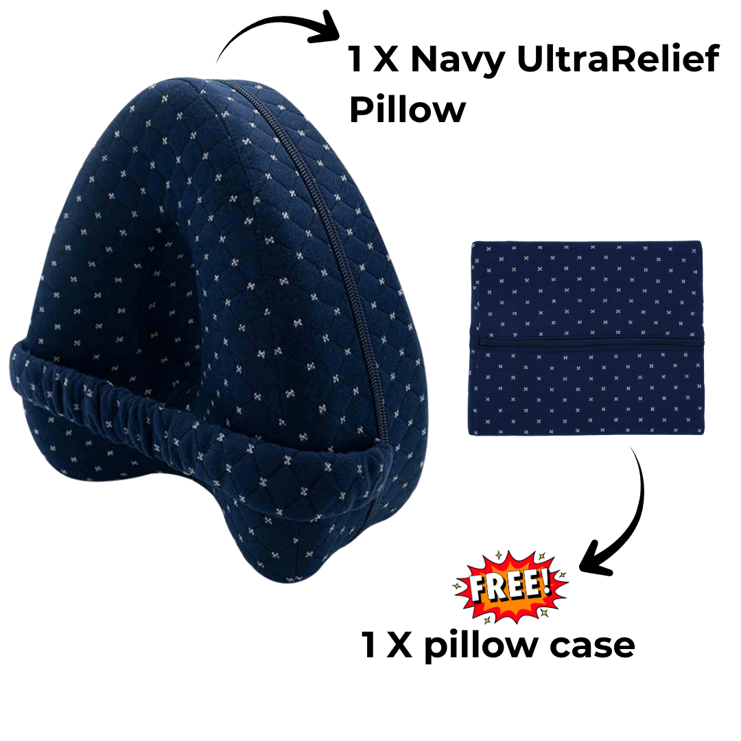 UltraRelief Pillow — Ultimate Comfort and Support for Restful Sleep
