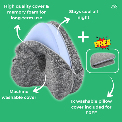 UltraRelief Pillow — Ultimate Comfort and Support for Restful Sleep