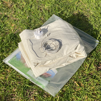 Grounding Bed Sheet for Deep, Restful Sleep and Wellness