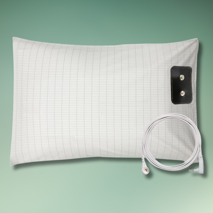 Grounding Pillow Case for Restful Sleep